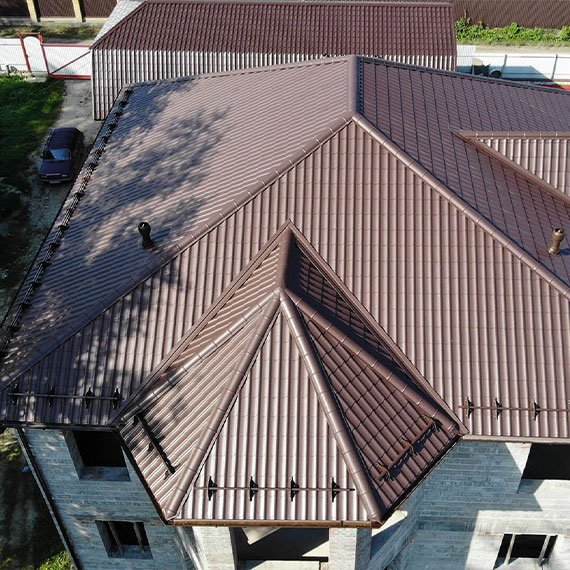 Монтаж сложной крыши и кровли в Гуково и Ростовской области